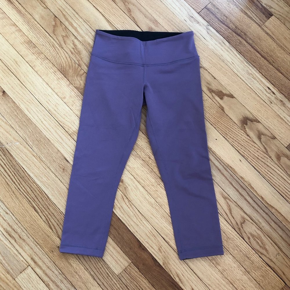 Lululemon Wunder Under Crop (reversible)